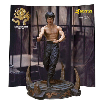 Enter the Dragon Movie Statue 1/6 Bruce Lee Kali Sticks Fight Deluxe Basement Version 30cm - Scale Statue - Star Ace Toys - Hobby Figures UK