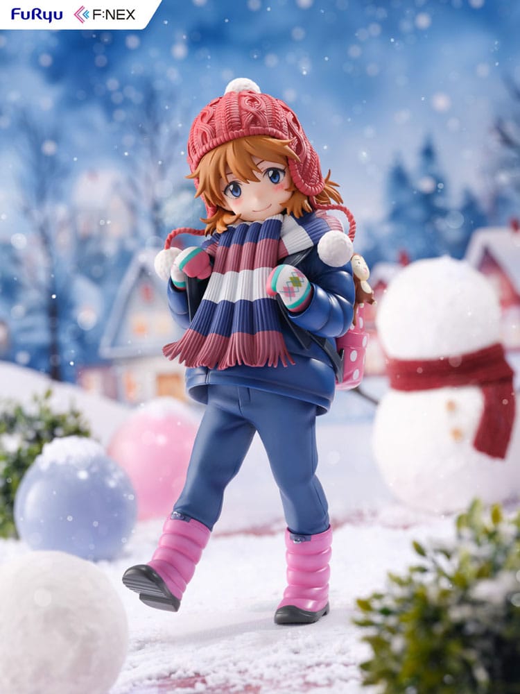 Evangelion: 3.0 + 1.0 Thrice Upon a Time FNEX Statue 1/6 Asuka Shikinami Langley Winter Ver. 20cm - Scale Statue - Furyu - Hobby Figures UK