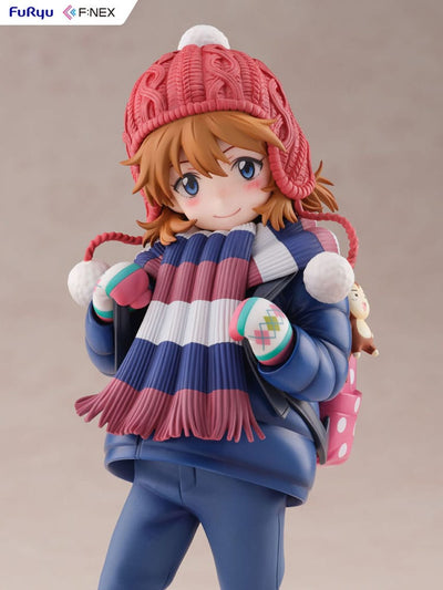 Evangelion: 3.0 + 1.0 Thrice Upon a Time FNEX Statue 1/6 Asuka Shikinami Langley Winter Ver. 20cm - Scale Statue - Furyu - Hobby Figures UK