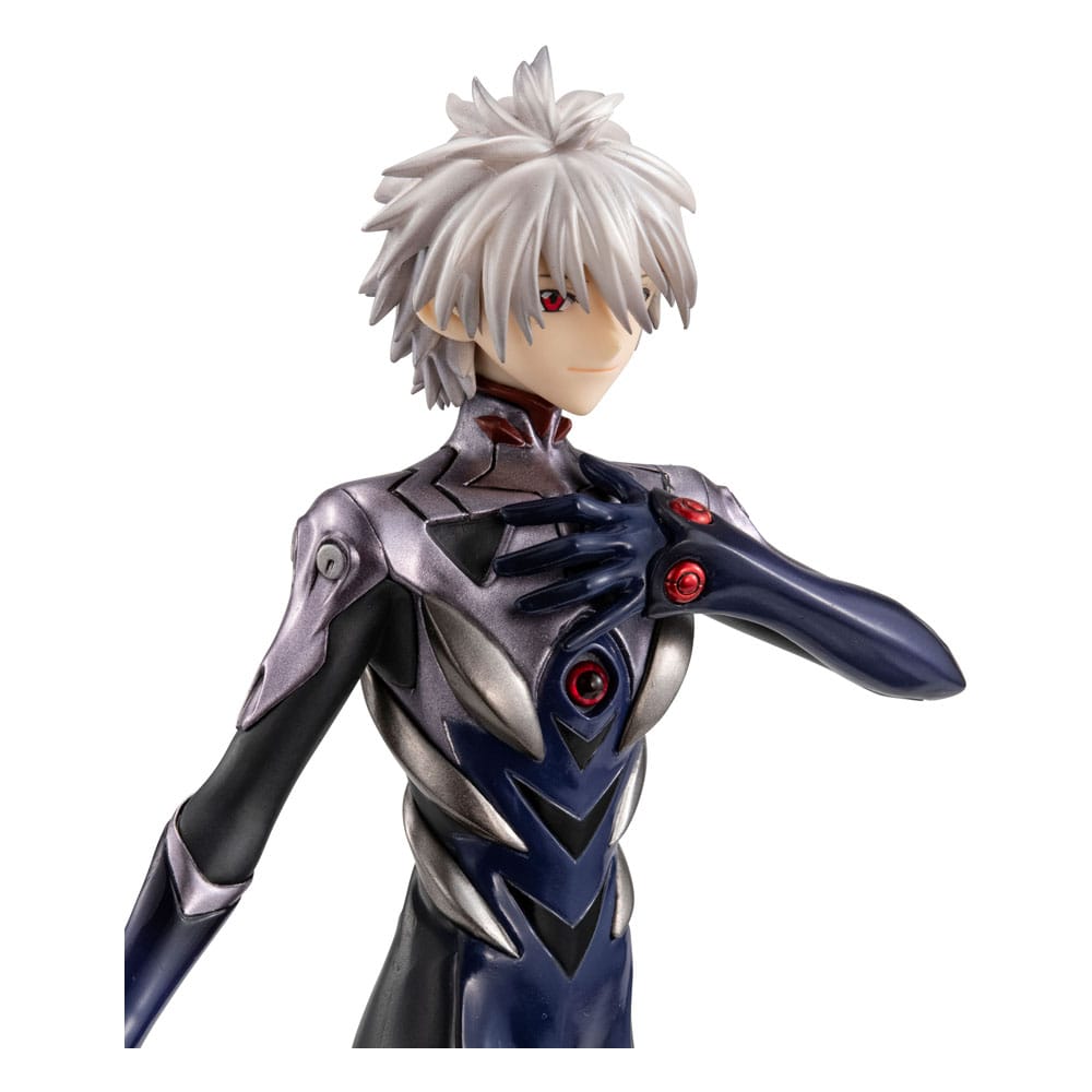 Kotobukiya Neon Genesis Evangelion 1/6 Scale Kaworu Nagisa PVC Figure - 21 Cm Plugsuit Statue