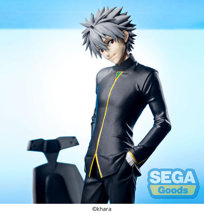 Evangelion: 3.0+1.0 Thrice Upon a Time Luminasta PVC Statue Kaworu Nagisa Commander Suit Ver. 2 20cm - Scale Statue - Sega - Hobby Figures UK