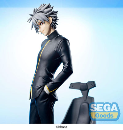 Evangelion: 3.0+1.0 Thrice Upon a Time Luminasta PVC Statue Kaworu Nagisa Commander Suit Ver. 2 20cm - Scale Statue - Sega - Hobby Figures UK