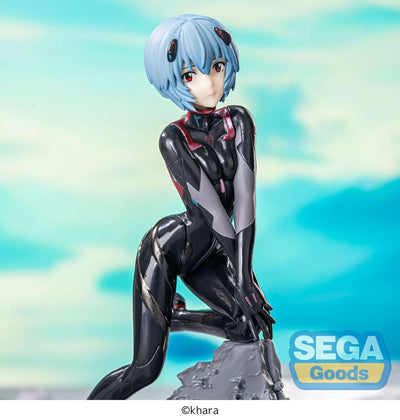 Evangelion: 3.0+1.0 Thrice Upon a Time Luminasta PVC Statue Vignetteum Tentative Name Rei Ayanami 30th Anniversary Ver. 19cm - Scale Statue - Sega - Hobby Figures UK