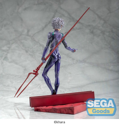 Evangelion: 3.0+1.0 Thrice Upon a Time Luminasta PVC Statue Kaworu Nagisa x Spear of Longinus 21cm - Scale Statue - Sega - Hobby Figures UK