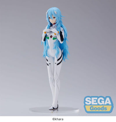 Evangelion: 3.0+1.0 Thrice Upon a Time SPM PVC Statue Rei Ayanami Long Hair Ver. (re-run) 21cm - Scale Statue - Sega - Hobby Figures UK