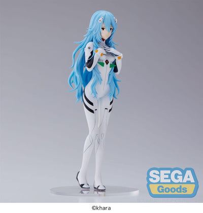 Evangelion: 3.0+1.0 Thrice Upon a Time SPM PVC Statue Rei Ayanami Long Hair Ver. (re-run) 21cm - Scale Statue - Sega - Hobby Figures UK