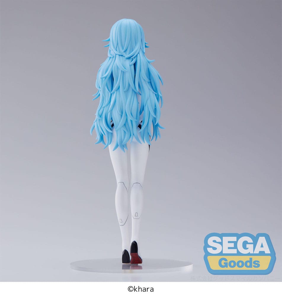 Evangelion: 3.0+1.0 Thrice Upon a Time SPM PVC Statue Rei Ayanami Long Hair Ver. (re-run) 21cm - Scale Statue - Sega - Hobby Figures UK
