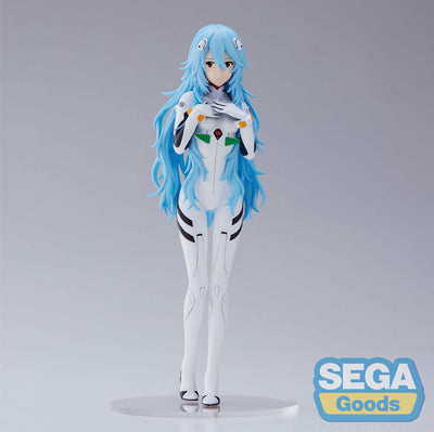 Evangelion: 3.0+1.0 Thrice Upon a Time SPM PVC Statue Rei Ayanami Long Hair Ver. (re-run) 21cm - Scale Statue - Sega - Hobby Figures UK