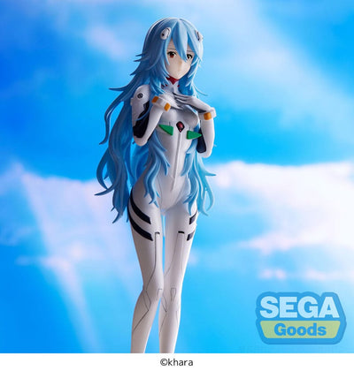 Evangelion: 3.0+1.0 Thrice Upon a Time SPM PVC Statue Rei Ayanami Long Hair Ver. (re-run) 21cm - Scale Statue - Sega - Hobby Figures UK