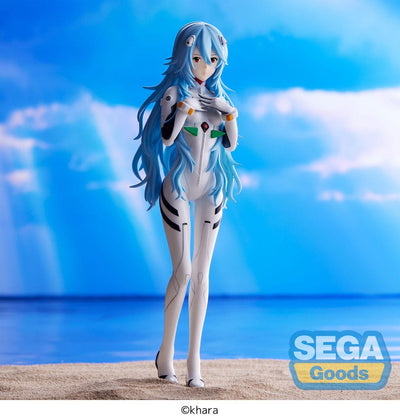 Evangelion: 3.0+1.0 Thrice Upon a Time SPM PVC Statue Rei Ayanami Long Hair Ver. (re-run) 21cm - Scale Statue - Sega - Hobby Figures UK