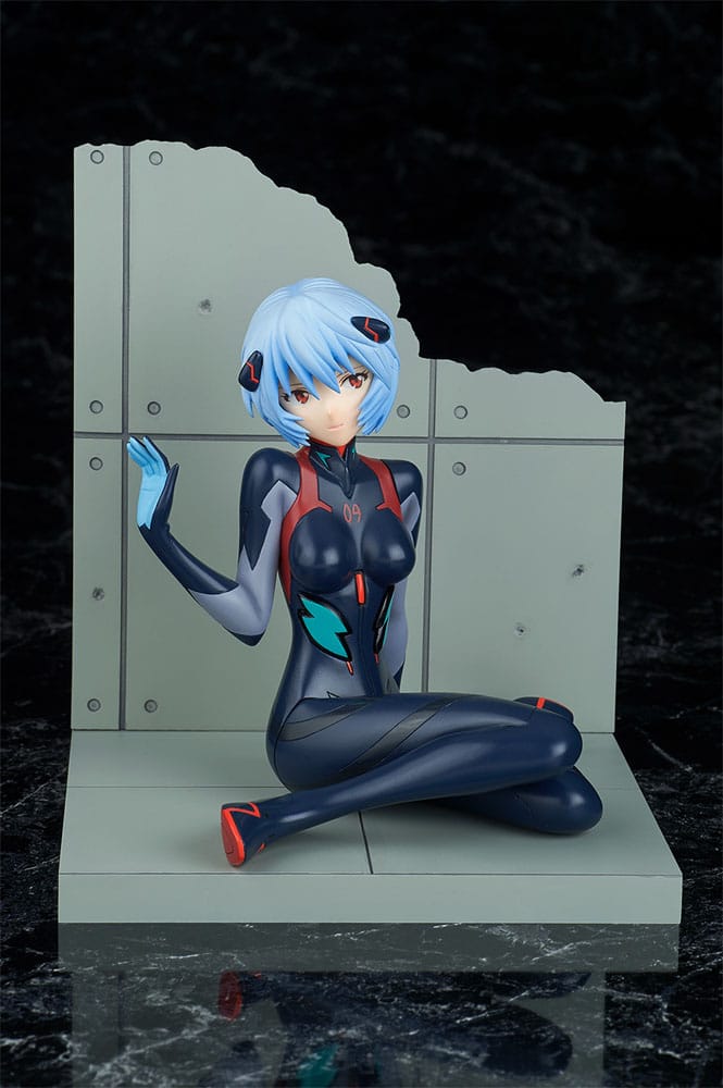 Evangelion 4.0 Final PVC Statue 1/7 Tentative Name Rei Ayanami Plugsuit Ver. New Movie Edition 10cm - Scale Statue - Bellfine - Hobby Figures UK