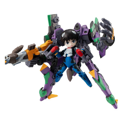 Evangelion Desktop Army Figure Shinji Ikari & Evangelion No. 1 New Theatrical Edition 15cm - Action Figures - Megahouse - Hobby Figures UK