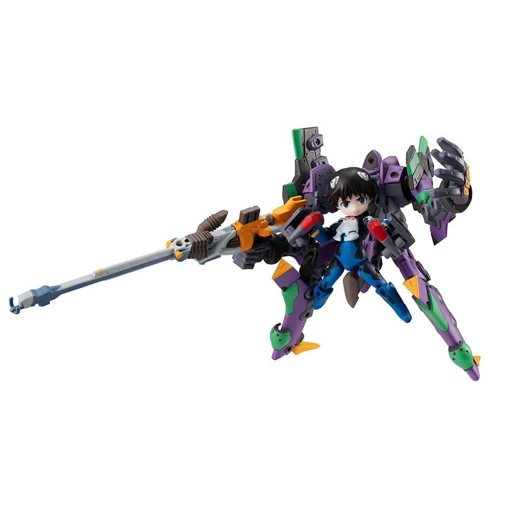 Evangelion Desktop Army Figure Shinji Ikari & Evangelion No. 1 New Theatrical Edition 15cm - Action Figures - Megahouse - Hobby Figures UK