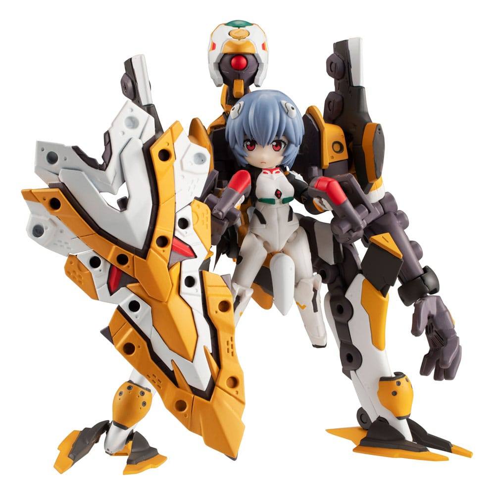 Evangelion Desktop Army Figures Ayanami Rei & Evangelion No. 0 (Kai) 15cm - Action Figures - Megahouse - Hobby Figures UK