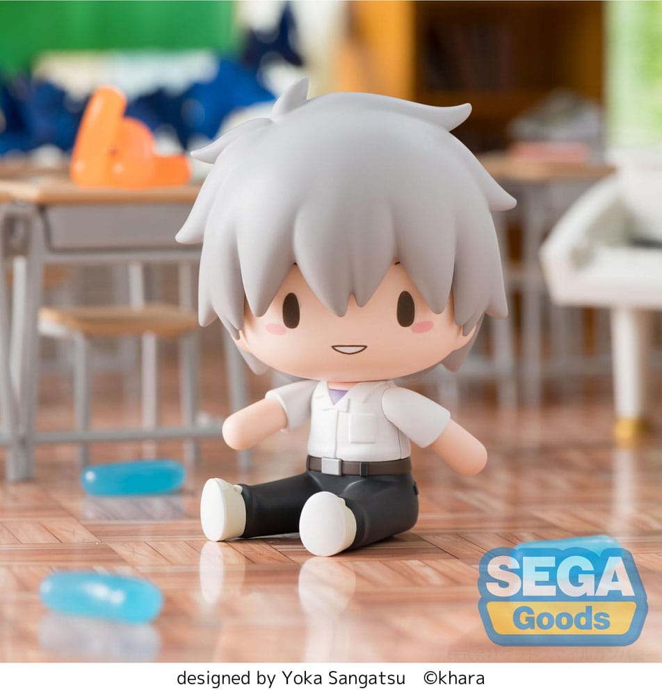 Evangelion: New Theatrical Edition Fuwa Petit Chibi Figure Kaworu 8cm - Mini Figures - Sega - Hobby Figures UK