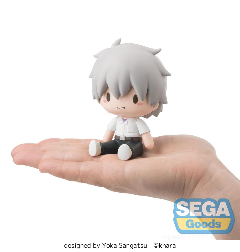 Evangelion: New Theatrical Edition Fuwa Petit Chibi Figure Kaworu 8cm - Mini Figures - Sega - Hobby Figures UK