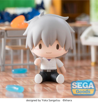 Evangelion: New Theatrical Edition Fuwa Petit Chibi Figure Kaworu 8cm - Mini Figures - Sega - Hobby Figures UK