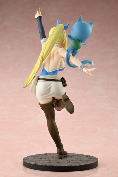 Fairy Tail PVC Statue 1/8 Lucy Heartfilia Wink Ver. 23cm - Scale Statue - Bellfine - Hobby Figures UK