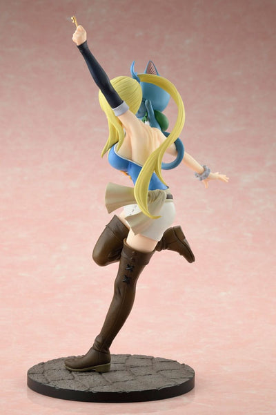 Fairy Tail PVC Statue 1/8 Lucy Heartfilia Wink Ver. 23cm - Scale Statue - Bellfine - Hobby Figures UK