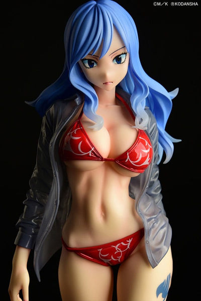 Fairy Tail Statue 1/6 Jubia Lokser Gravure_Stylesee-through wet shirt Red Bikini!! 25cm - Scale Statue - Orca Toys - Hobby Figures UK