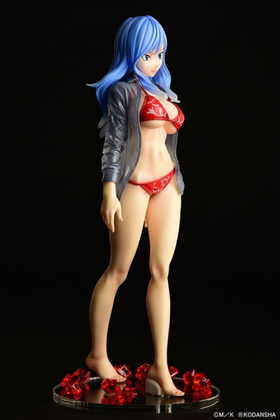 Fairy Tail Statue 1/6 Jubia Lokser Gravure_Stylesee-through wet shirt Red Bikini!! 25cm - Scale Statue - Orca Toys - Hobby Figures UK