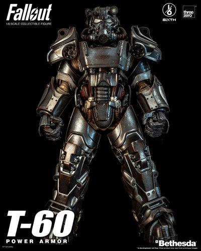 Fallout FigZero Action Figure 1/6 T-60 Power Armor 37cm - Action Figures - ThreeZero - Hobby Figures UK
