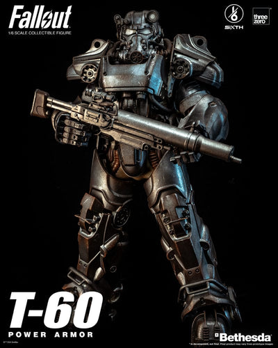 Fallout FigZero Action Figure 1/6 T-60 Power Armor 37cm - Action Figures - ThreeZero - Hobby Figures UK
