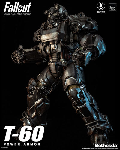 Fallout FigZero Action Figure 1/6 T-60 Power Armor 37cm - Action Figures - ThreeZero - Hobby Figures UK