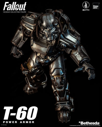Fallout FigZero Action Figure 1/6 T-60 Power Armor 37cm - Action Figures - ThreeZero - Hobby Figures UK