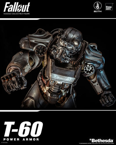 Fallout FigZero Action Figure 1/6 T-60 Power Armor 37cm - Action Figures - ThreeZero - Hobby Figures UK
