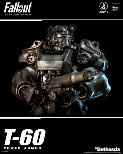 Fallout FigZero Action Figure 1/6 T-60 Power Armor 37cm - Action Figures - ThreeZero - Hobby Figures UK