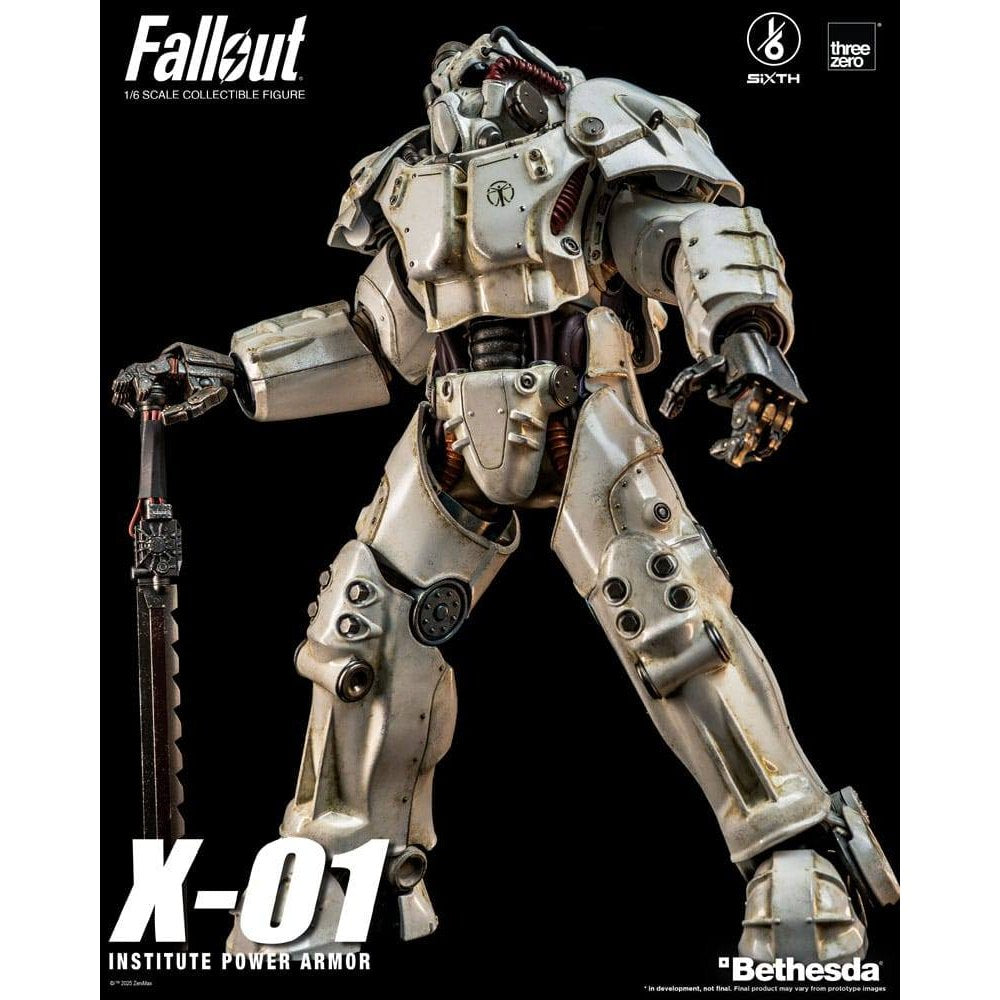 Fallout FigZero Action Figure 1/6 X-01 Institute Power Armor 37cm