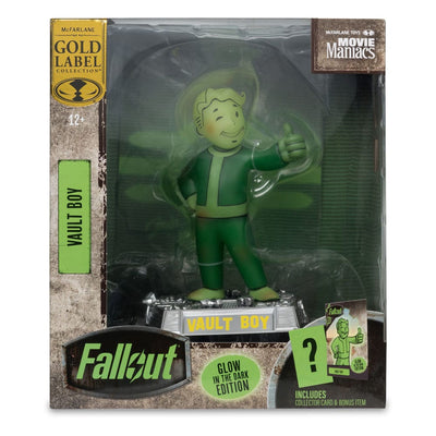 Fallout Movie Maniacs PVC Statue Vault Boy 13cm - Scale Statue - McFarlane Toys - Hobby Figures UK