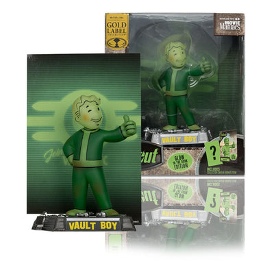 Fallout Movie Maniacs PVC Statue Vault Boy 13cm - Scale Statue - McFarlane Toys - Hobby Figures UK