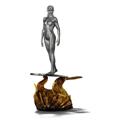 Fantastic Four Art Scale Statue 1/10 Silver Surfer 27cm - Scale Statue - Iron Studios - Hobby Figures UK
