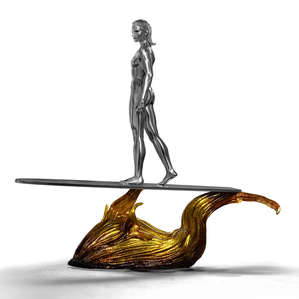 Fantastic Four Art Scale Statue 1/10 Silver Surfer 27cm - Scale Statue - Iron Studios - Hobby Figures UK