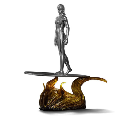 Fantastic Four Art Scale Statue 1/10 Silver Surfer 27cm - Scale Statue - Iron Studios - Hobby Figures UK