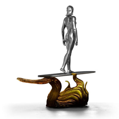 Fantastic Four Art Scale Statue 1/10 Silver Surfer 27cm - Scale Statue - Iron Studios - Hobby Figures UK