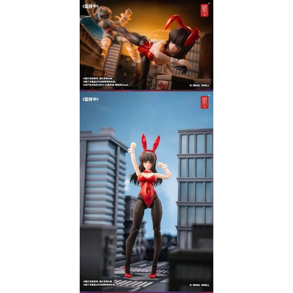 Fantasy JK Series Action Figure Kit 1/12 JK-01 Bunny Girl Rena 16cm - Action Figures - Snail Shell - Hobby Figures UK