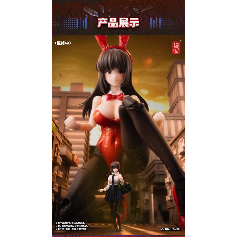 Fantasy JK Series Action Figure Kit 1/12 JK-01 Bunny Girl Rena 16cm - Action Figures - Snail Shell - Hobby Figures UK
