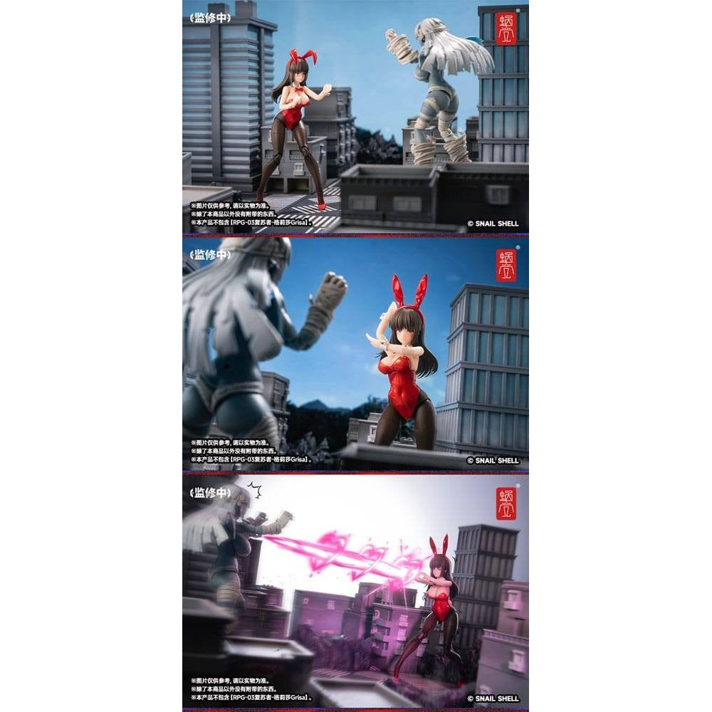 Fantasy JK Series Action Figure Kit 1/12 JK-01 Bunny Girl Rena 16cm - Action Figures - Snail Shell - Hobby Figures UK