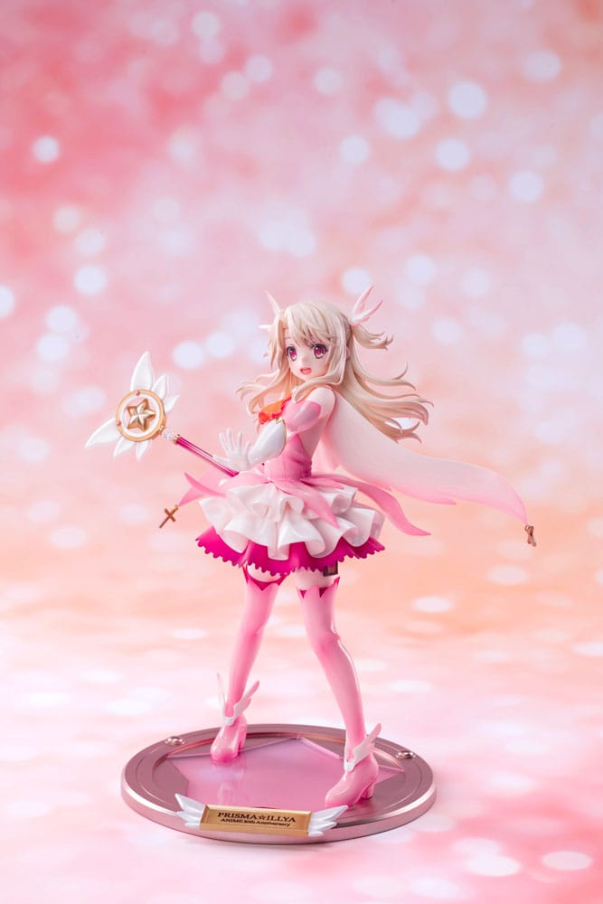 Fate/kaleid liner Prisma Illya PVC Statue 1/7 Licht The Nameless Girl Illya Anime Start 10th Anniversary Tenshin Ver. 19cm - Scale Statue - Silver Link - Hobby Figures UK