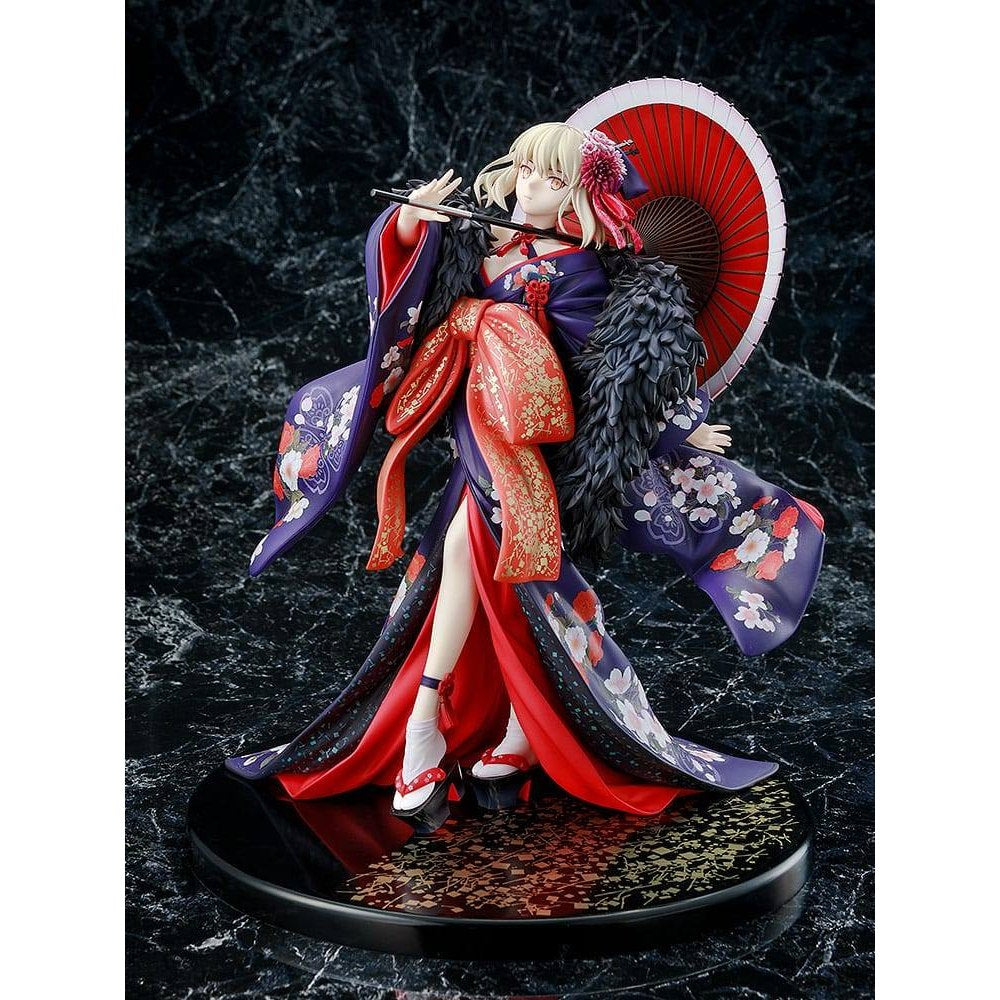 Fate/stay night: Heaven's Feel PVC Statue 1/7 Saber Alter: Kimono ver. 27cm - Scale Statue - Kadokawa - Hobby Figures UK