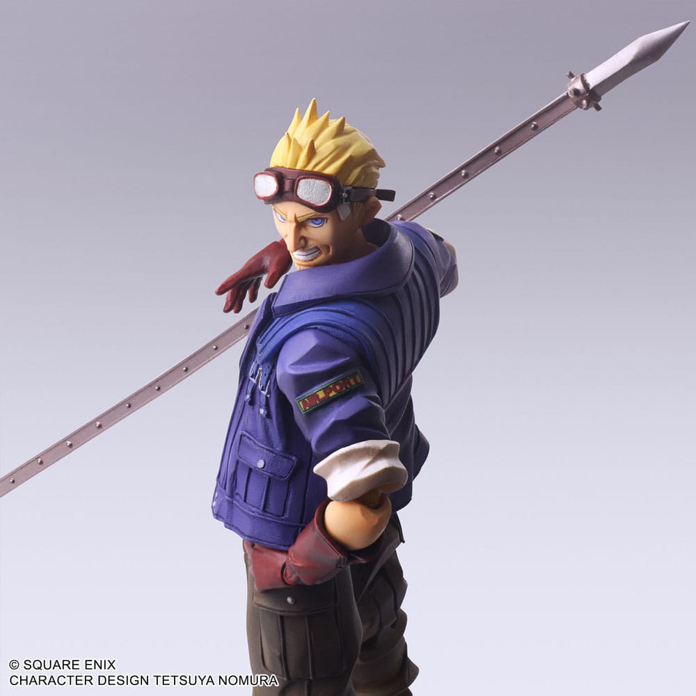 Final Fantasy VII Bring Arts Action Figure Cid Highwind 15cm - Action Figures - Square-Enix - Hobby Figures UK
