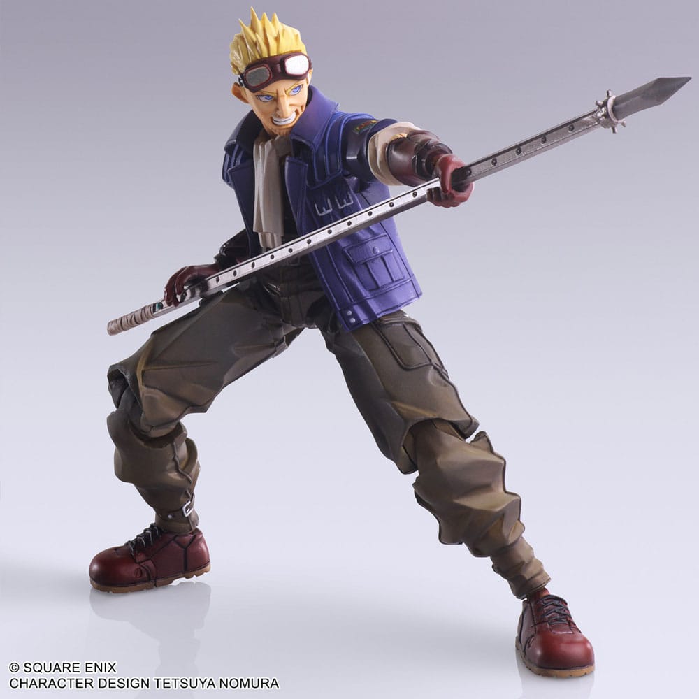 Final Fantasy VII Bring Arts Action Figure Cid Highwind 15cm - Action Figures - Square-Enix - Hobby Figures UK