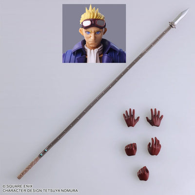 Final Fantasy VII Bring Arts Action Figure Cid Highwind 15cm - Action Figures - Square-Enix - Hobby Figures UK