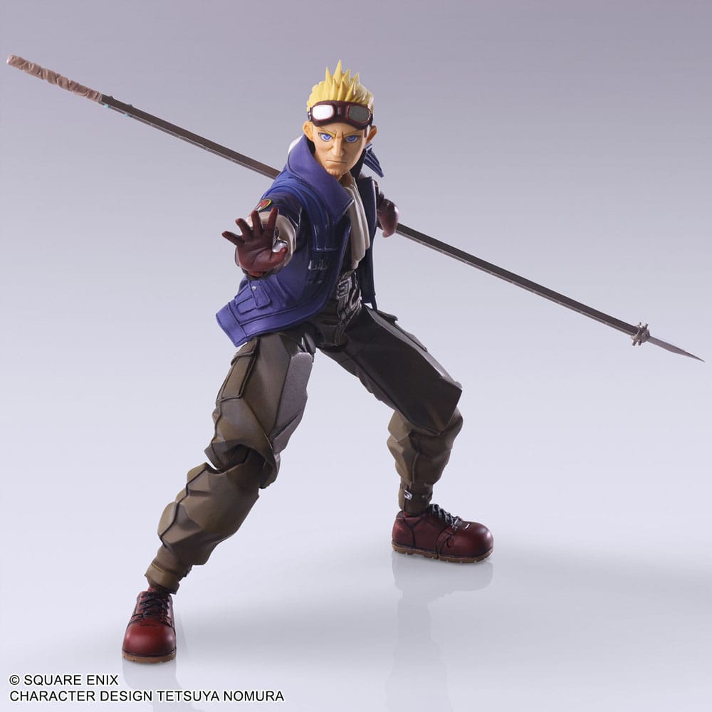 Final Fantasy VII Bring Arts Action Figure Cid Highwind 15cm - Action Figures - Square-Enix - Hobby Figures UK