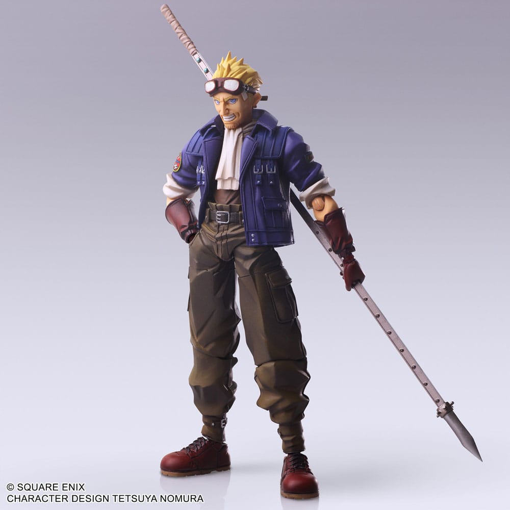 Final Fantasy VII Bring Arts Action Figure Cid Highwind 15cm - Action Figures - Square-Enix - Hobby Figures UK