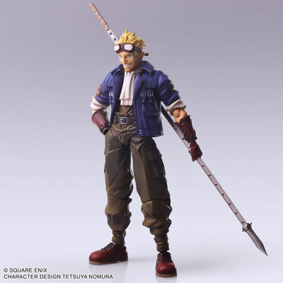 Final Fantasy VII Bring Arts Action Figure Cid Highwind 15cm - Action Figures - Square-Enix - Hobby Figures UK