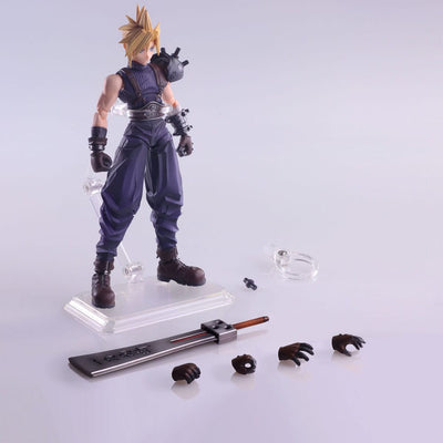 Final Fantasy VII Bring Arts Action Figure Cloud Strife Hardedge Ver. 15cm - Action Figures - Square-Enix - Hobby Figures UK